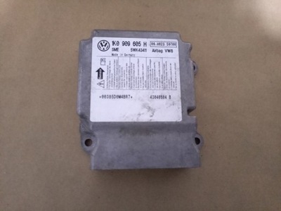 Датчик модуль подушка безопасности vw s seat skoda octavia ii фото №1