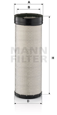 MANN-FILTER C 17 170 FILTRO AIRE SECUNDARIO  