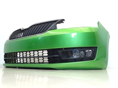 Kpl бампер перед передний skoda rapid i 5j 12-17r lf6z фото №1