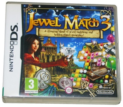 Jewel Match 3 - Nintendo DS.