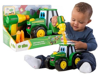 ZBUDUJ TRAKTOR JOHNNY JOHN DEERE TOMY 46655