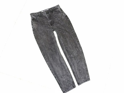 BERSHKA__DAMSKIE SPODNIE JEANSOWE MOM JEANS__38