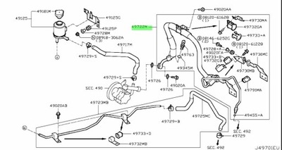 LAIDAS STIPRINTUVO NISSAN MURANO 03-07 3.5 49720-CC10A 