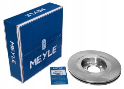 Тормозные диски тормозные перед meyle audi s3 8l, leon, vw фото №1