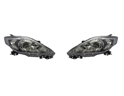 MAZDA 5 08-10 REJILLAS FAROS H7/HB3 JUEGO TYC  