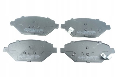 Гальмівні колодки гальмівні перед opel karl 1.0 1605325 фото №1