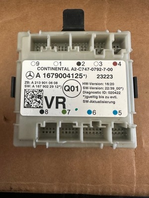 ! модуль дверь mercedes gle w167 a1679004125 ! фото №1