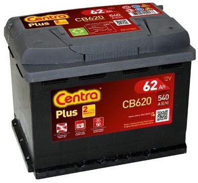 АКУМУЛЯТОР CENTRA PLUS 62AH 540A WYM+DOJAZD МИКОЛАЇВ