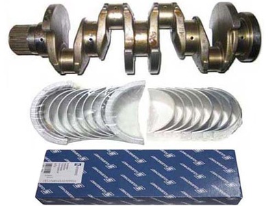 Wał колінчастий renault mascott 2000- 2,8 +вкладиші kolbenschmidt фото №1