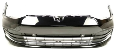 Бампер перед хром решётка vw golf viii 8 5h 19-23 фото №1