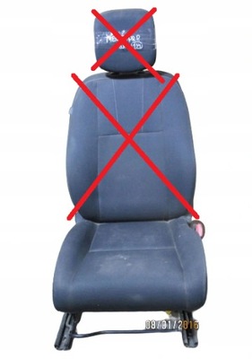 Сидіння правий перед renault megane iii фото №1