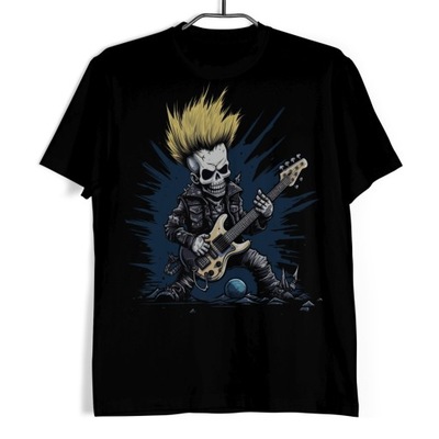 T-shirt koszulka Eddie Punk Metalhead Skull