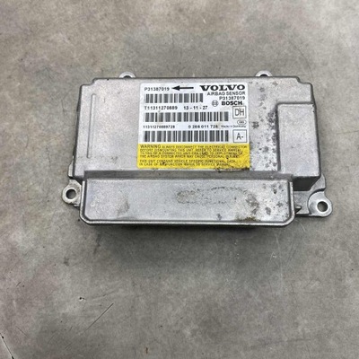 Volvo v70 iii s80 ii модуль блок управления подушка безопасности подушек 31387019 фото №1