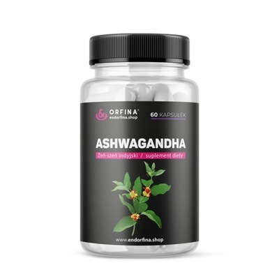 Ashwagandha 60 kapsułek (endorfina.shop)