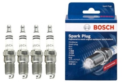 4X СВІЧКА ЗАПАЛЮВАННЯ BOSCH СУПЕР PLUS +8 FR7DC+