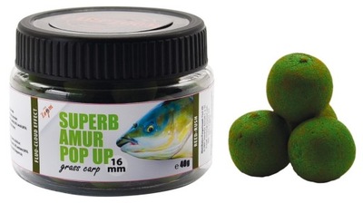 Carp Zoom kulki pływające Pop-Ups Amur Superb 16mm