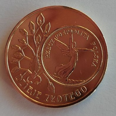 Moneta 2zł DZIEJE ZŁOTEGO NIKE - 2007r.
