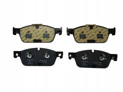 Оригінальні гальмівні колодки гальмівні перед mercedes ml w166 фото №1