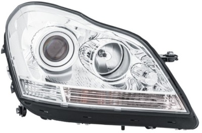 MERCEDES GL X164 06-12 LAMP LAMP FRONT RIGHT H7  