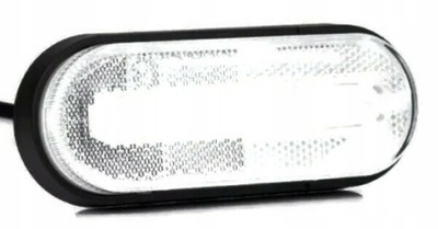 Лампа габаритна габаритний ліхтар білий передня led діодна do lawety autolawety фото №1