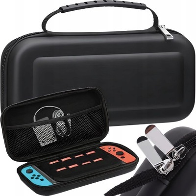 ETUI CASE WZMOCNIONY DO NINTENDO SWITCH OLED CZARNY