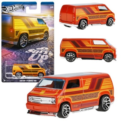 Hot Wheels Silver Series Custom '77 Dodge Van Surf's Up Samochód