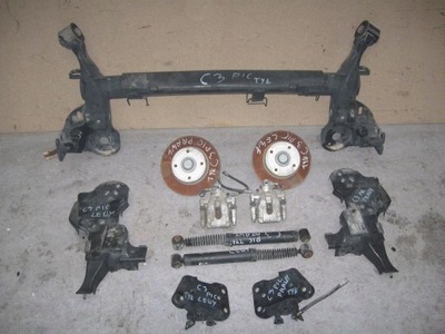 Ступица диск суппорт задняя citroen c3 picasso фото №1