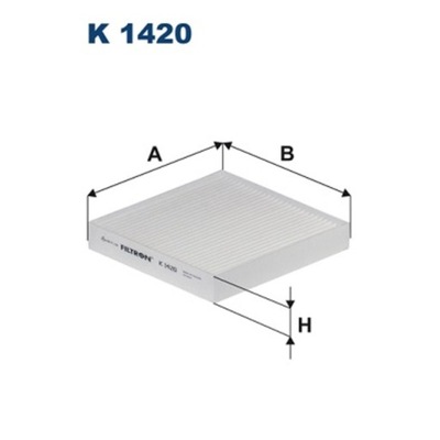 Фільтр кабіни kia picanto iii 17- фото №1