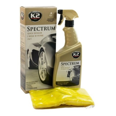 K2 SPECTRUM WOSK SYNTETYCZNY DETAILER MIKROFIBRA