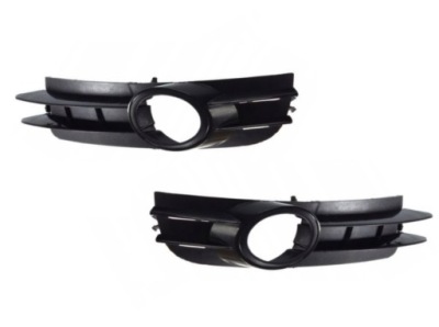 Решётка радиатора бампера pr+le audi a6 c6 04-08 бензин фото №1