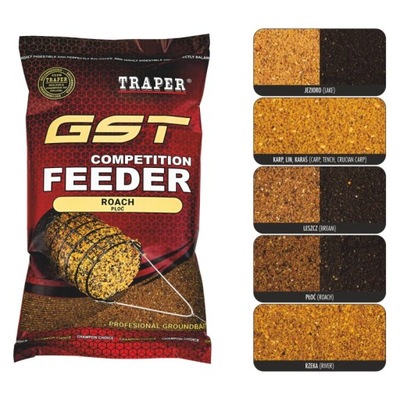 Zanęta Traper FEEDER GST COMPETITION FEEDER LESZCZ 1KG PROFESIONAL GROUND