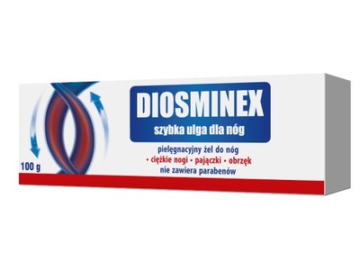 Diosminex żel szybka ulga dla nóg 100 g