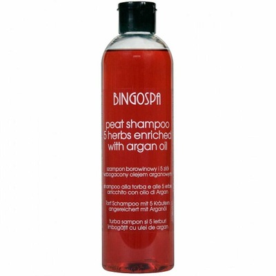 BingoSpa Szampon Borowinowy i 5 ziół 300ml