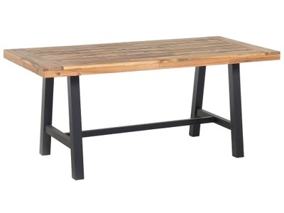 Stół drewniany blat 170x80 czarny