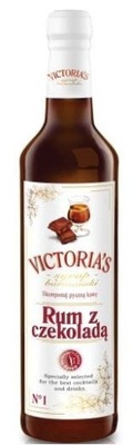 Syrop barmański Victoria's Rum z Czekoladą 490ml