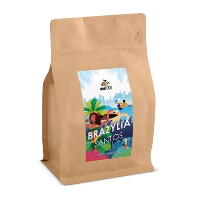 Kawa Brazylia Santos 17/18 - 250 g mielona onefood