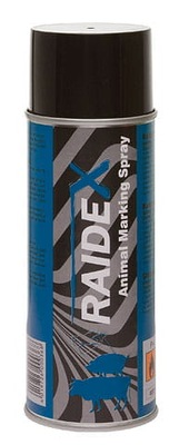 Raidex, spray do znakowania, niebieski, 500 ml
