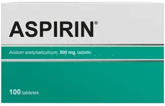 Aspirin 500 mg 100 tabletek