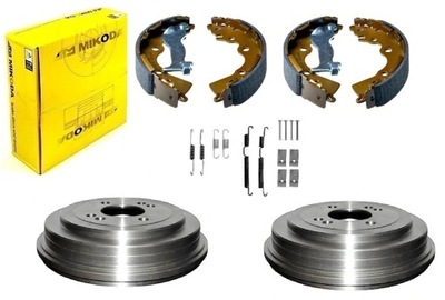 Гальмівні барабани гальмівні колодки hyundai accent mc 2005- kia rio ii фото №1