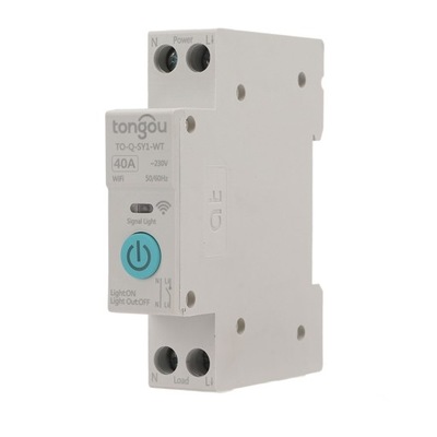 INTELIGENTNY WYŁĄCZNIK DIN35 WIFI DLA TUYA 40A