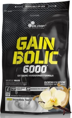 GAINER OLIMP GAIN BOLIC 6000 1000G ODŻYWKA NA MASĘ