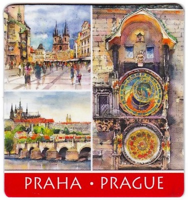 PRAGA PRAHA CZECHY magnes na lodówkę cz155