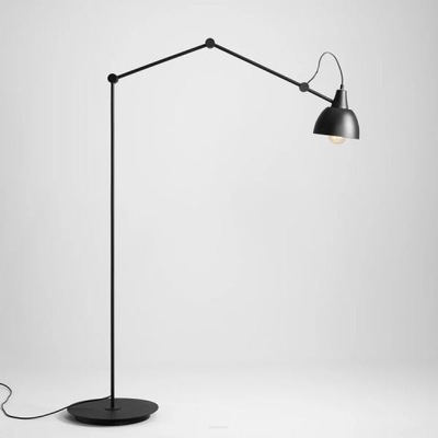 Czarna lampa stojąca AIDA FLOOR BLACK 842A