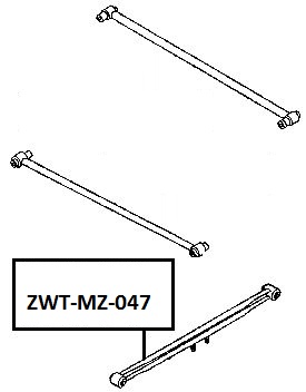 SKERSINIS GALINIS MAZDA 323 BJ 98-03 /IŠILGINIS LEWY/ 