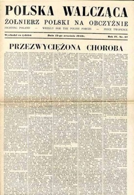 Polska Walcząca nr 37 12 września 1942 / Garland