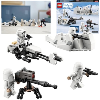 KLOCKI LEGO STAR WARS ZESTAW BITWENY ZE SZTURMOWCEM GWIEZDNE WOJNY JEDI