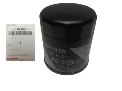 Filtr oleju Oryginał Toyota 90915-20005