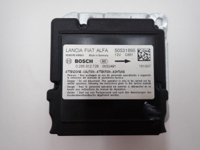 Датчик модуль подушек подушка безопасности 50531895 alfa romeo giulietta 15r фото №1