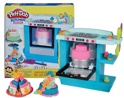 PLAY DOH CIASTOLINA PIEKARNIK TORTY rosnące ciasto