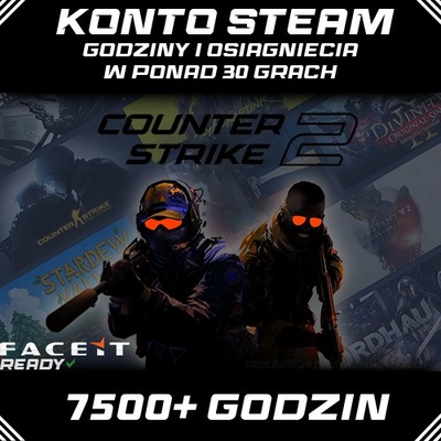 KONTO STEAM CS:GO CS2 7500+ GODZIN EN GRACH OSIAGNIECIA - milautoparts-fr.ukrlive.com